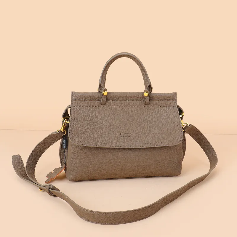 BEMIX PETS Cow Leather Handbag Regular Women's Multicolor-5