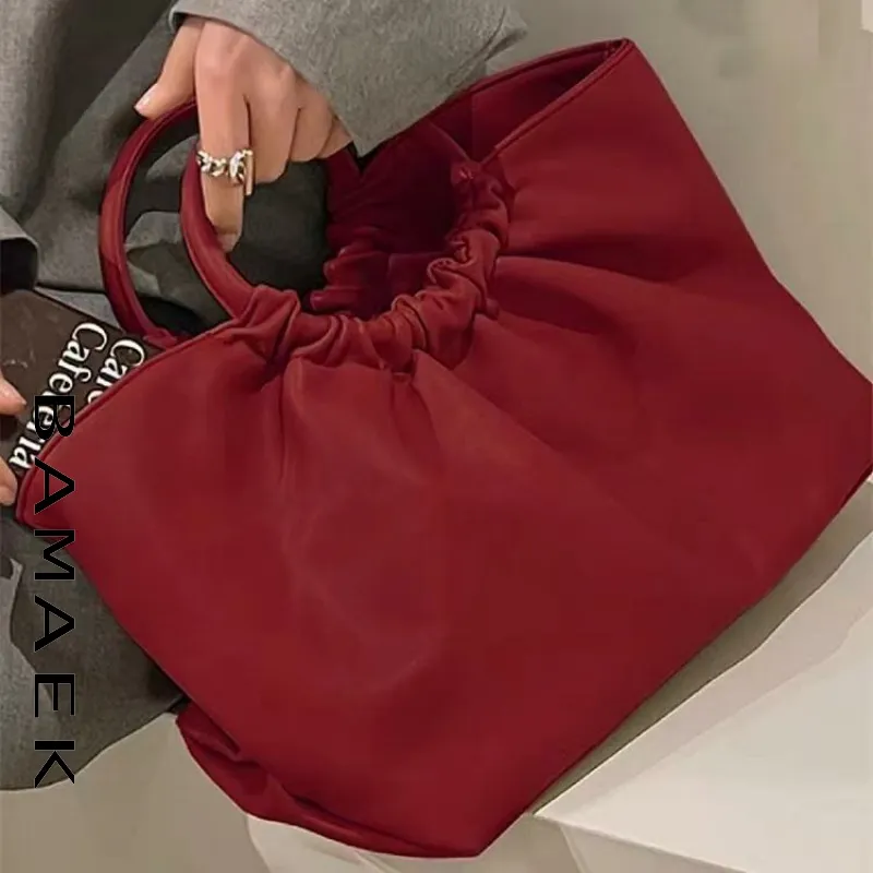 BEMIX PETS PU Handbag Women's Dark Red-1