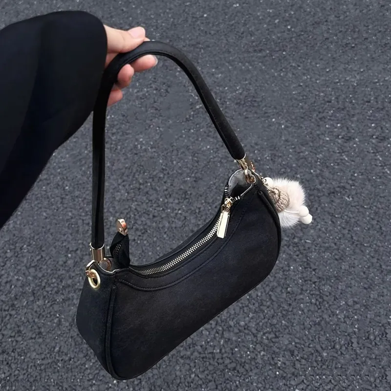BEMIX PETS PU Underarm Shoulder Bag Regular Women's Black-3