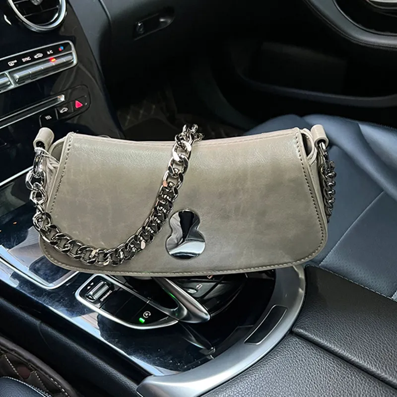 BEMIX PETS PU Crossbody Bag Regular Women's Gray-1