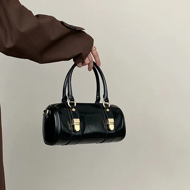 BEMIX PETS PU Handbag Regular Women's Black-4