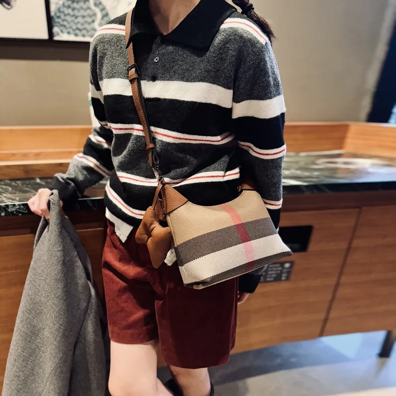 BEMIX PETS Canvas Crossbody Handbag Regular Women's Multicolor-3