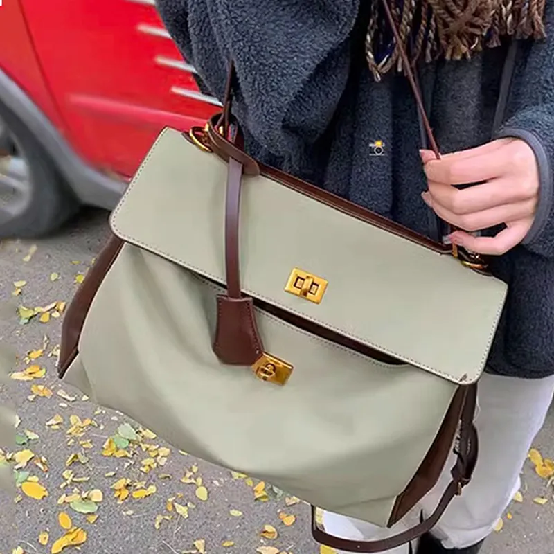 BEMIX PETS PU Crossbody Bag Tubas Women's Pea Green-2