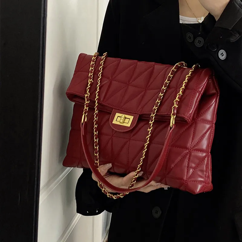 BEMIX PETS PU Crossbody Bag, Shoulder Bag Regular Women's Burgundy-1