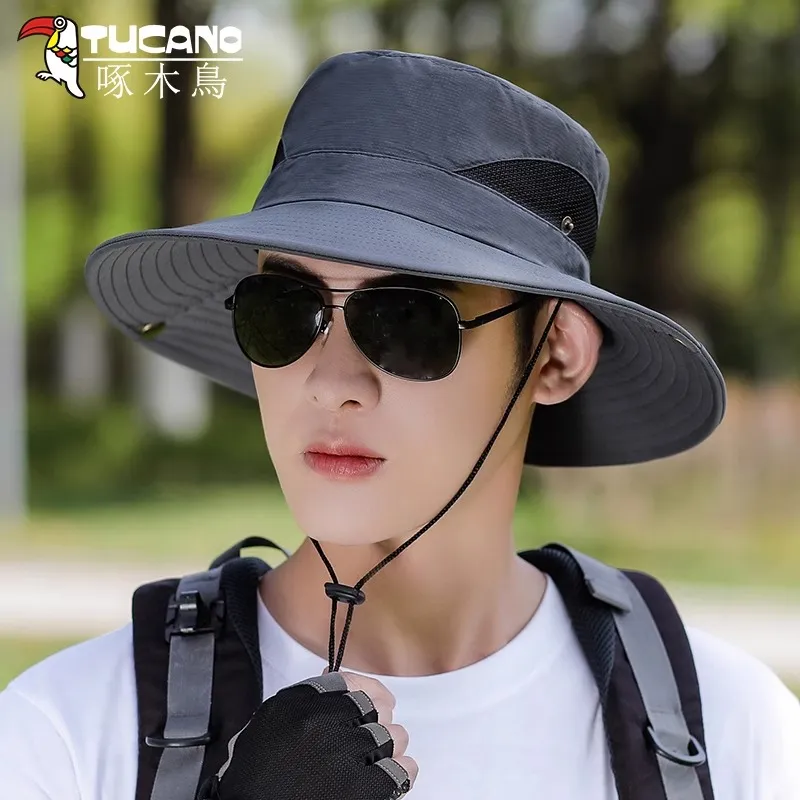 TUCANO Polyester Sun Protection Hats Unisex-1