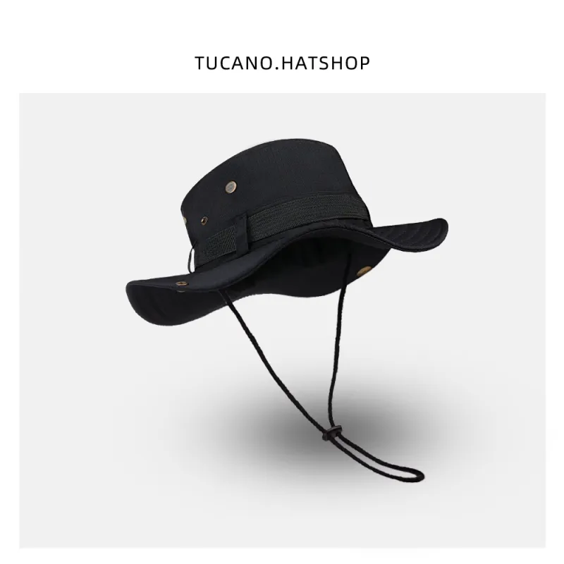 TUCANO Polyester Bucket Hats Unisex-1