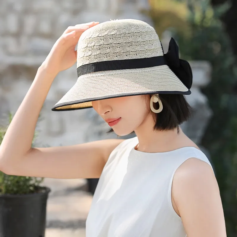 TUCANO Straw Woven Sun Protection Straw Hat Women's-1