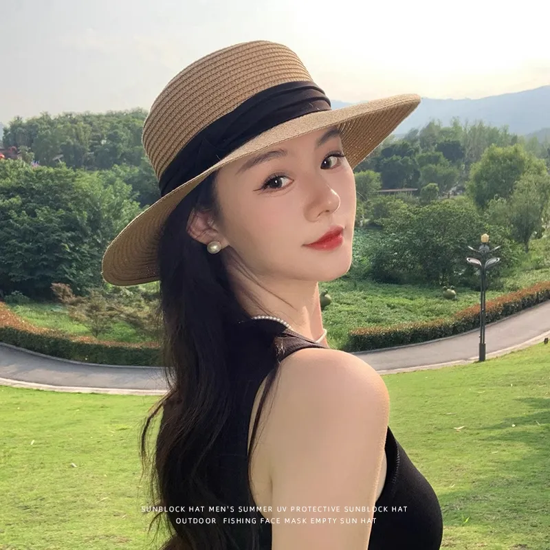 TUCANO Straw Woven Sun Protection Hats Unisex-3