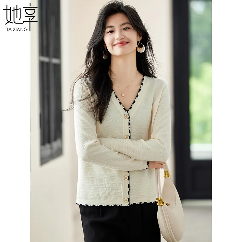 She Enjoys Knitwear Women's Ecru-2