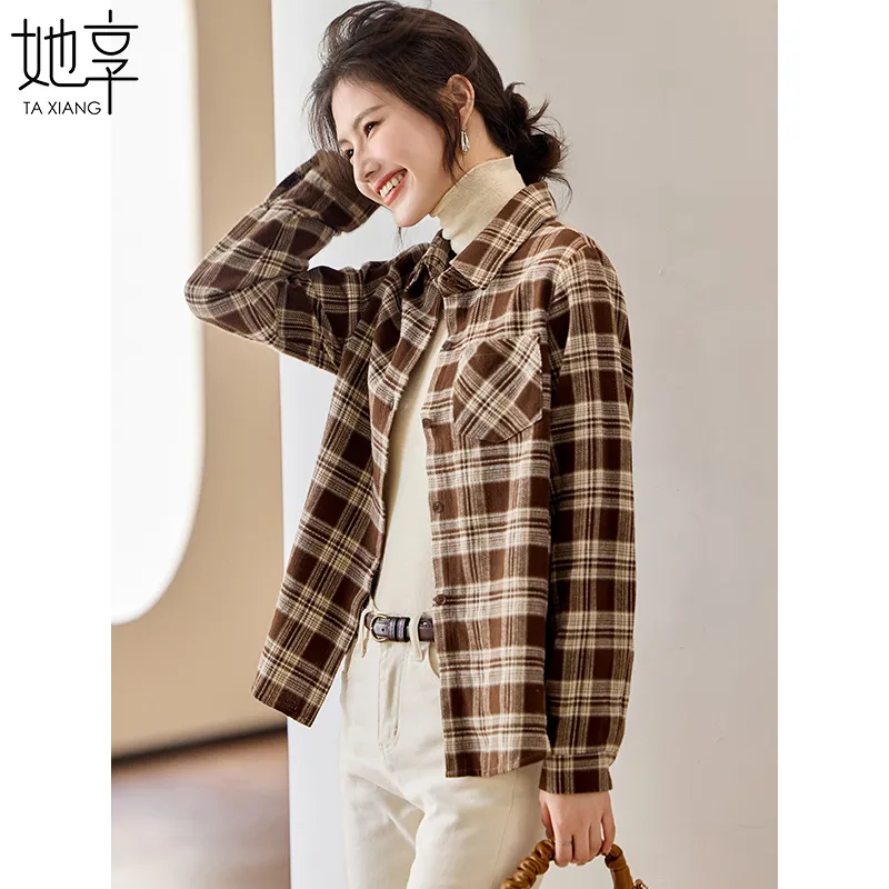 She Enjoys Shirt Women's Dark Coffee-6