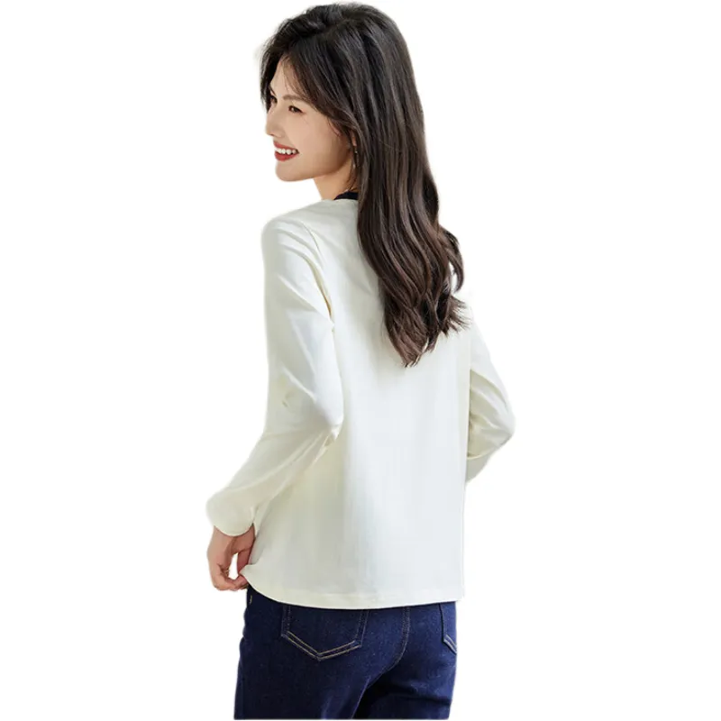 She Enjoys T Shirt Women's Ecru-1