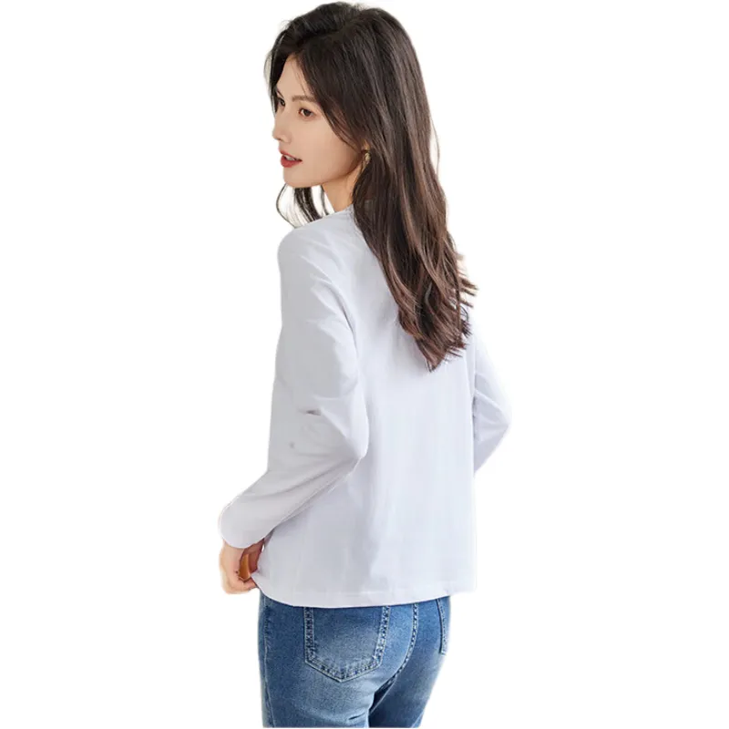 She Enjoys T Shirt Women's White-1
