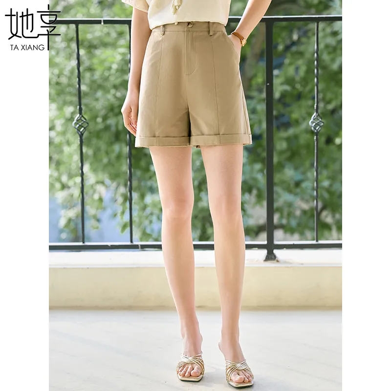 She Enjoys Casual Shorts Women's-2