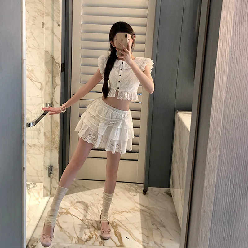 Manekniv Two Piece Skirt Sets Women's-1