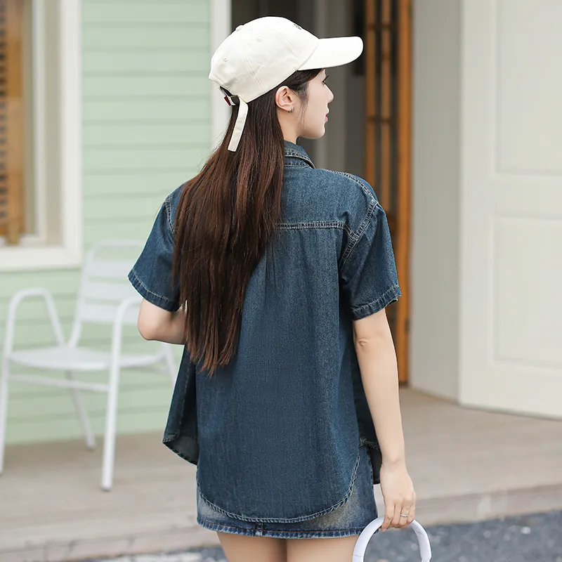 Manekniv Shirts Women's Blue-4