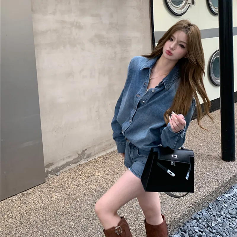 Manekniv Casual Suit Women's Blue-3