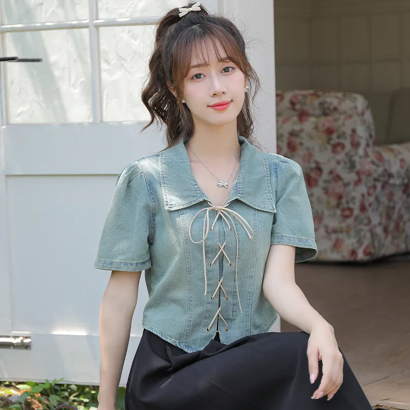 Manekniv Shirts Women's Blue-4