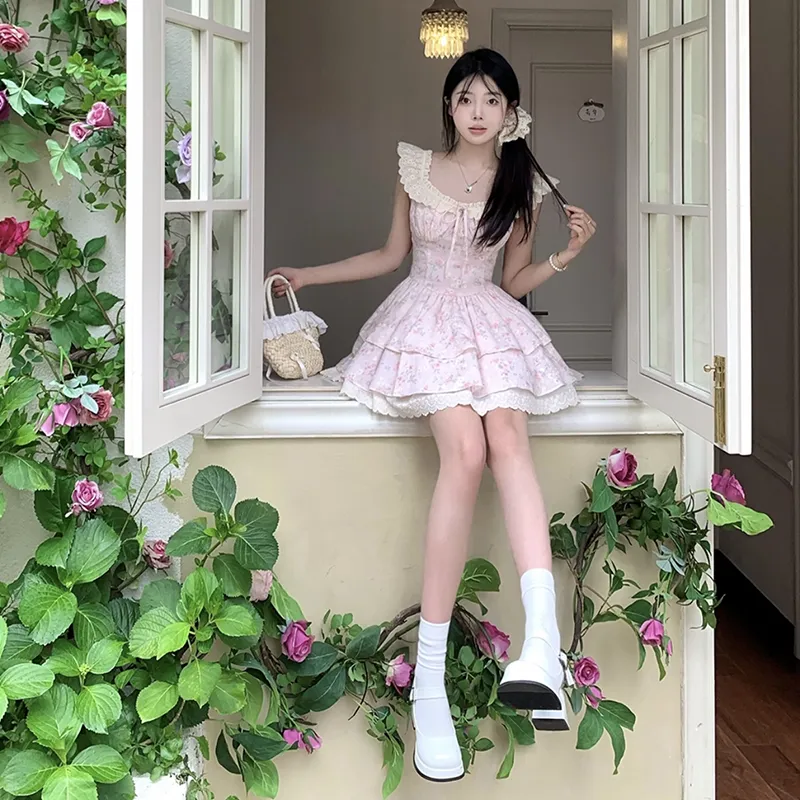 Manekniv Short Sleeved Dress Women's-5