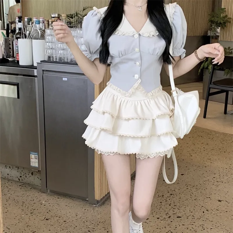 Manekniv Two Piece Skirt Sets Women's-2
