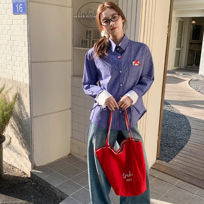 Manekniv Shirts Women's Blue-3