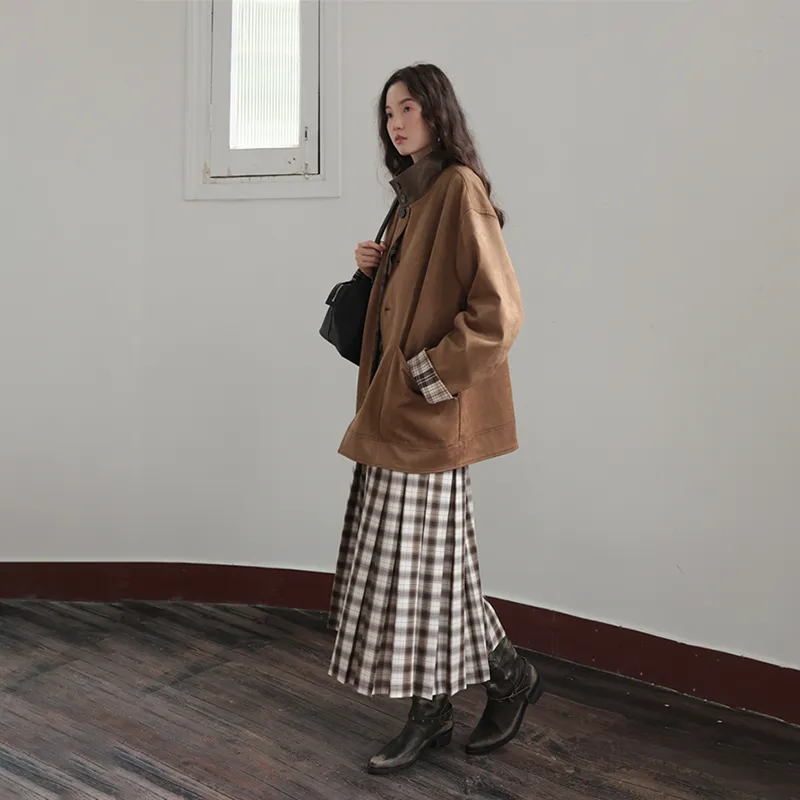 Manekniv Jackets Coats Women's Hazelnut Brown-5