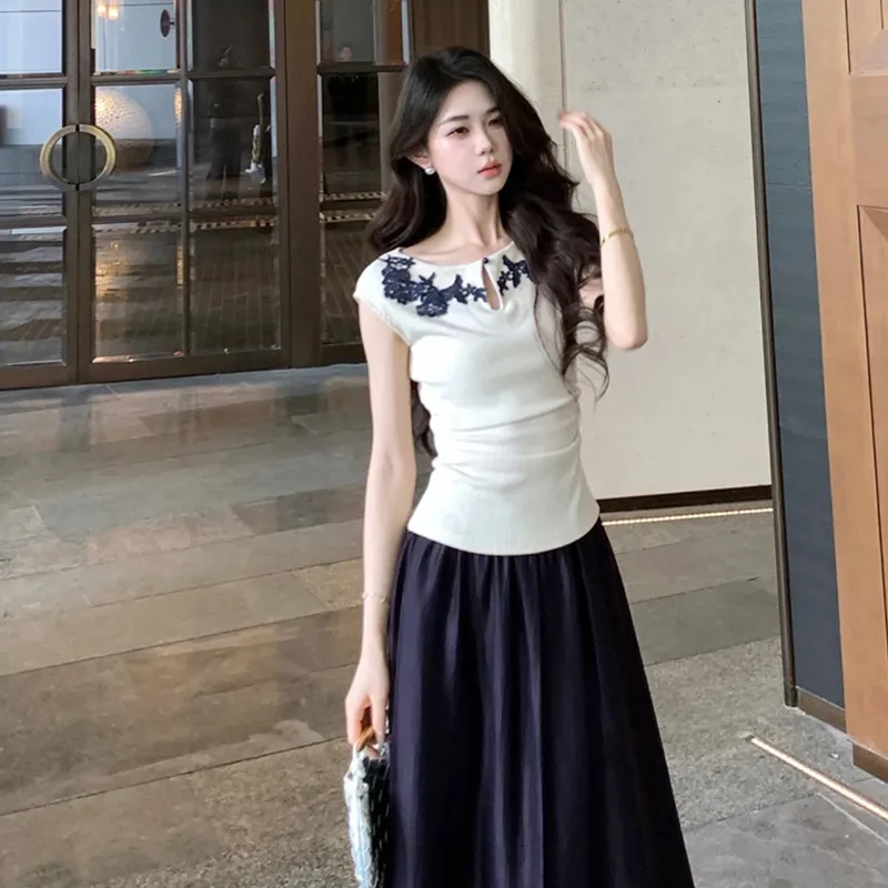 Manekniv Two Piece Skirt Sets Women's-3