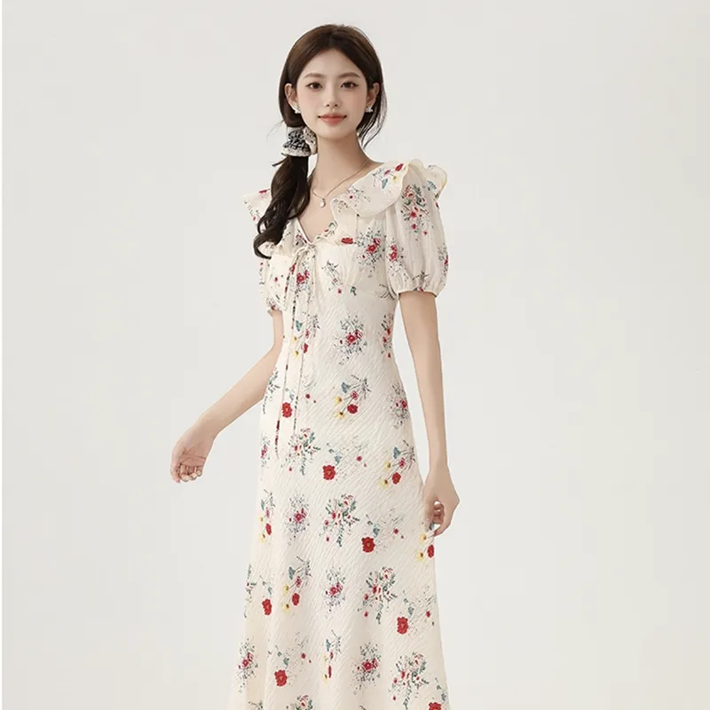Manekniv Short Sleeved Dress Women's-5