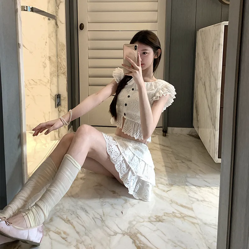 Manekniv Two Piece Skirt Sets Women's-5