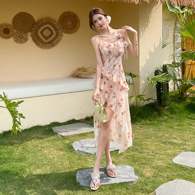 Manekniv Slip Dresses Women's Image Color-3