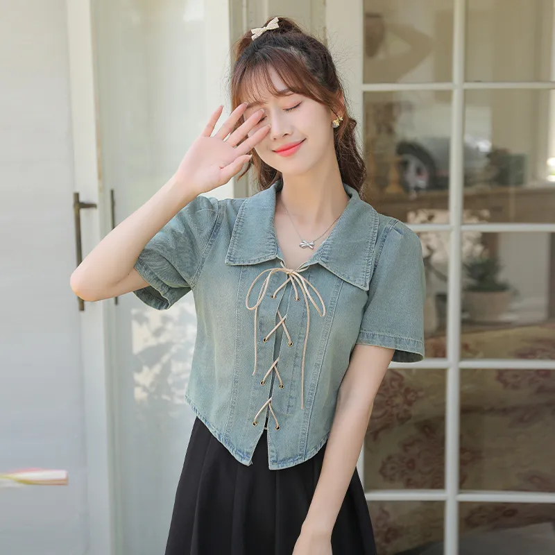 Manekniv Shirts Women's Blue-3