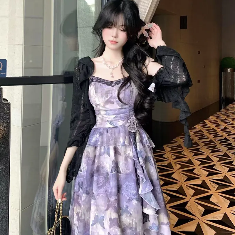 Manekniv Slip Dress Women's Purple-5