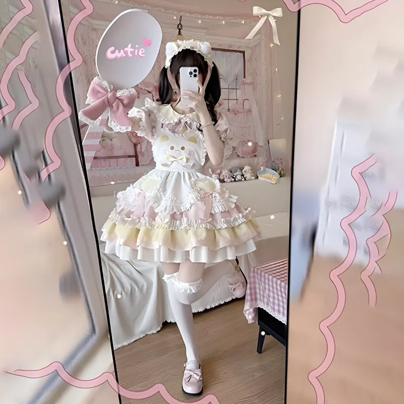 Manekniv Lolita Fashion Women's-5