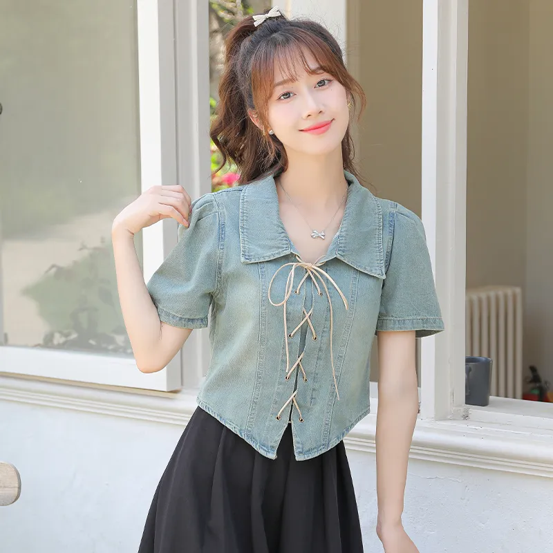 Manekniv Shirts Women's Blue-2