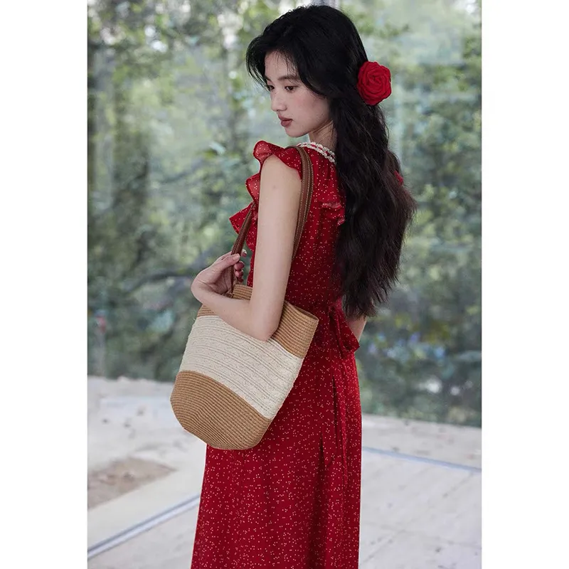 Manekniv Short Sleeved Dress Women's-3
