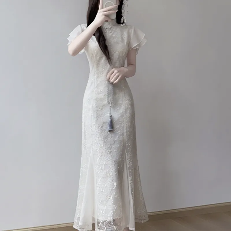 Manekniv Short Sleeved Dress Women's-3
