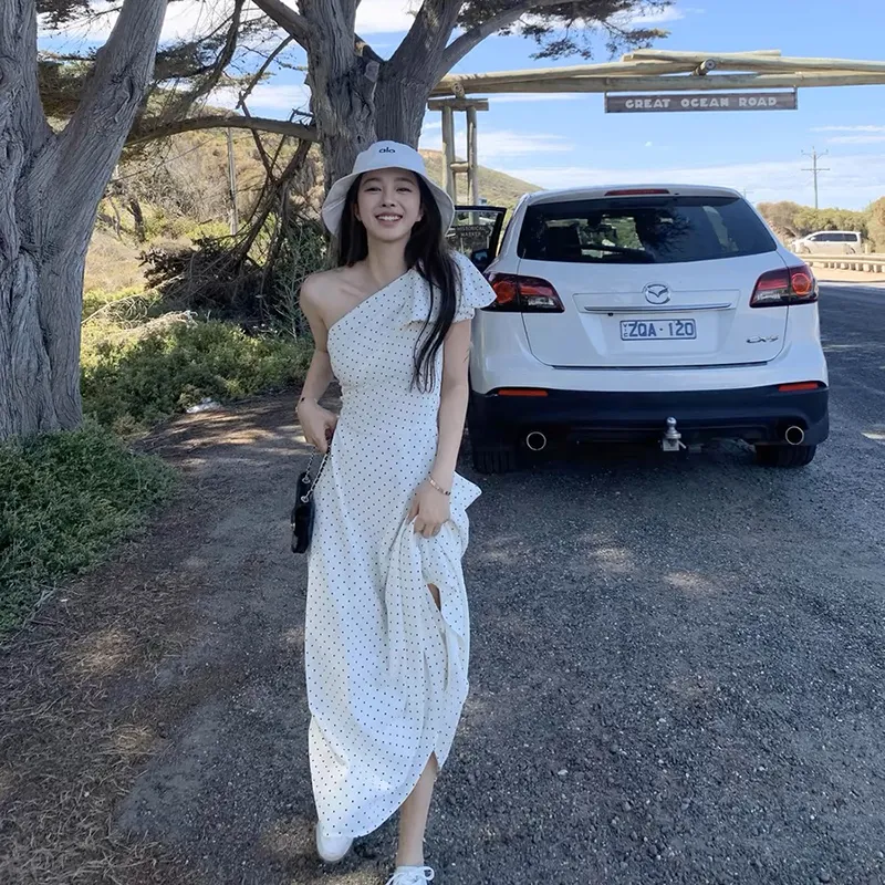Manekniv Sleeveless Dress Women's White-2