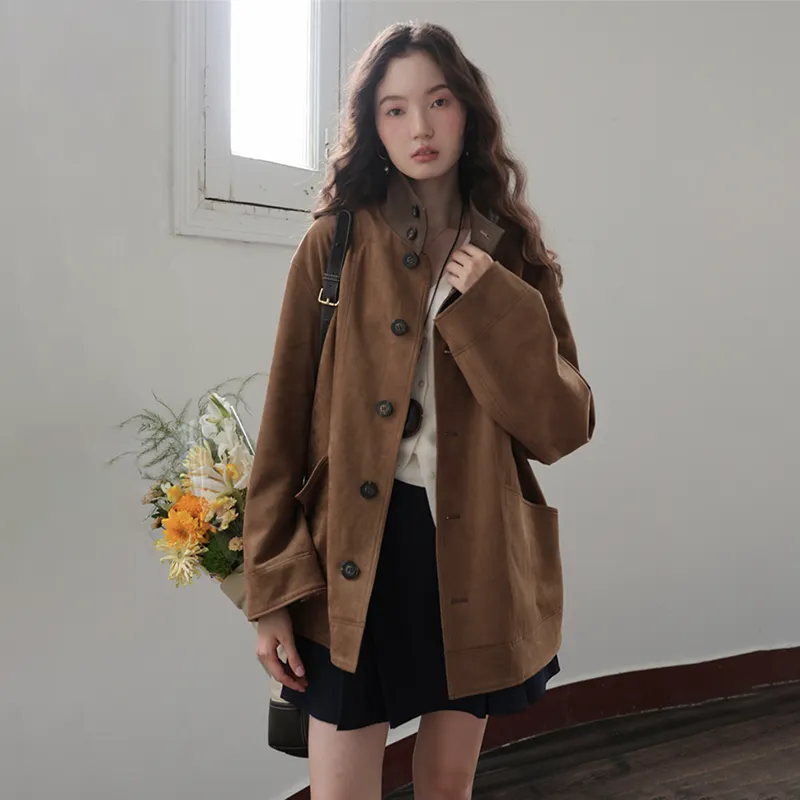 Manekniv Jackets Coats Women's Hazelnut Brown-7