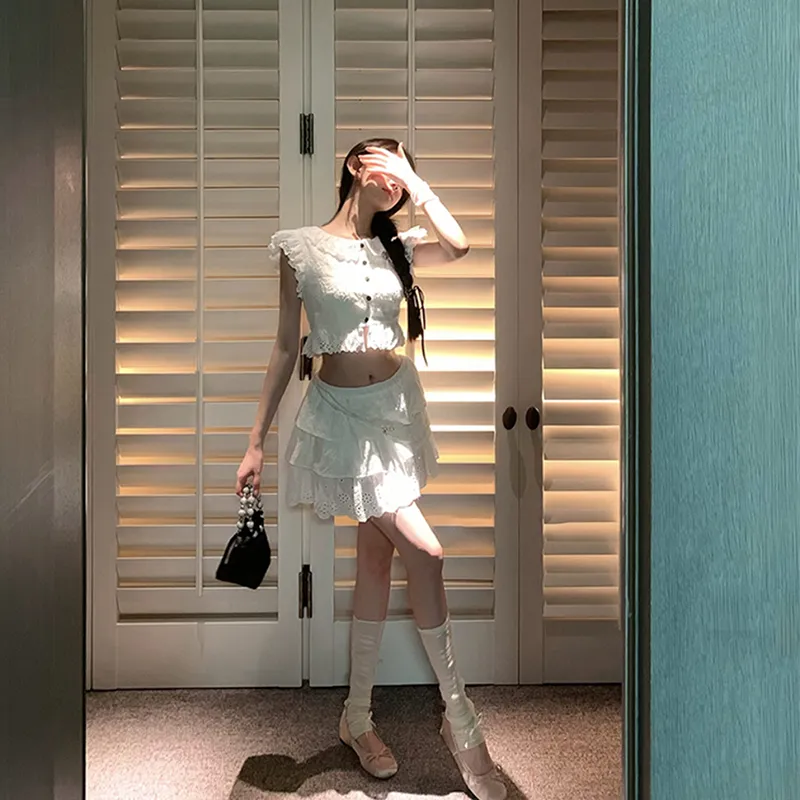 Manekniv Two Piece Skirt Sets Women's-3