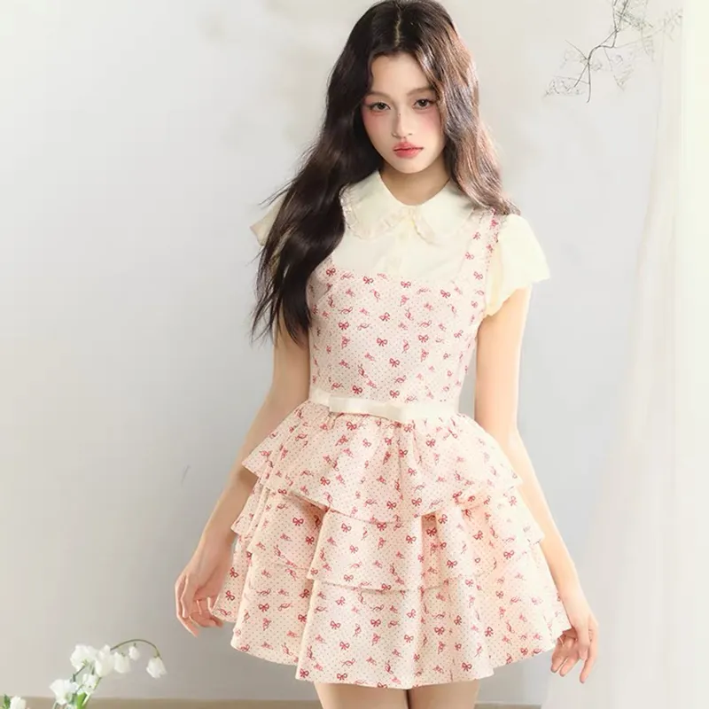Manekniv Short Sleeved Dress Women's-3