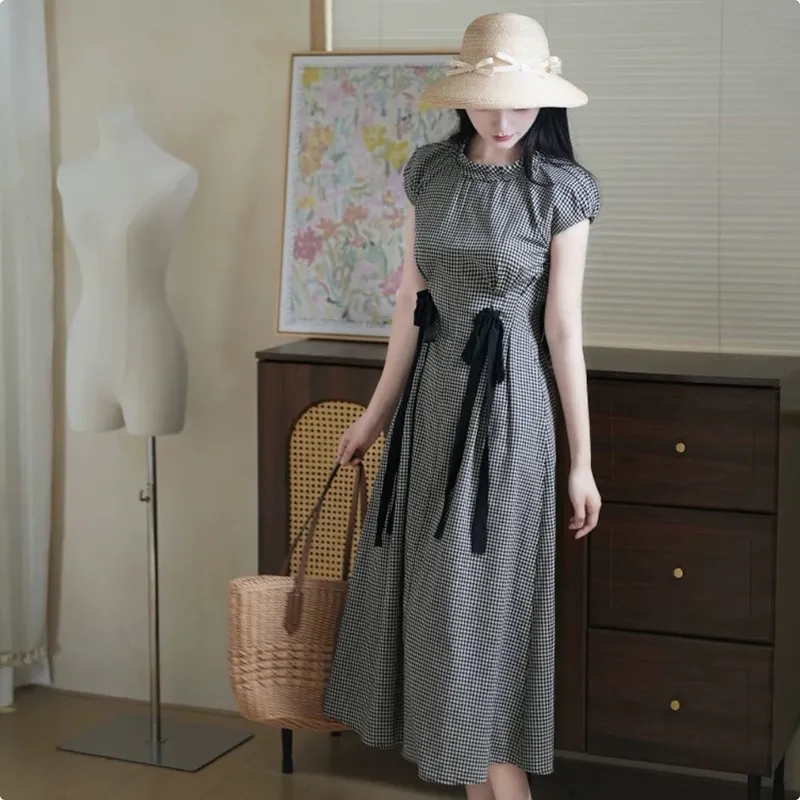 Manekniv Short Sleeved Dress Women's-3