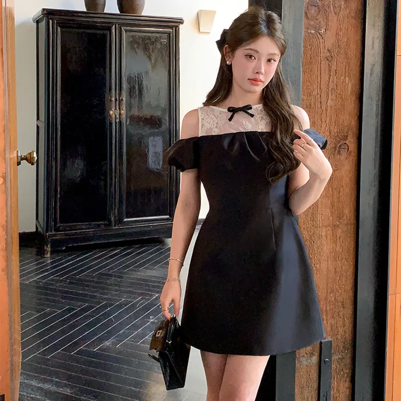 Manekniv Short Sleeved Dresses Women's-4