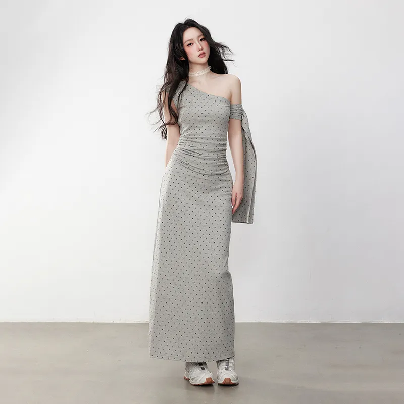 Manekniv Sleeveless Dress Women's Gray-2