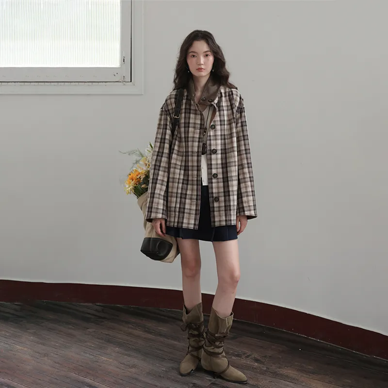 Manekniv Jackets Coats Women's Hazelnut Brown-6