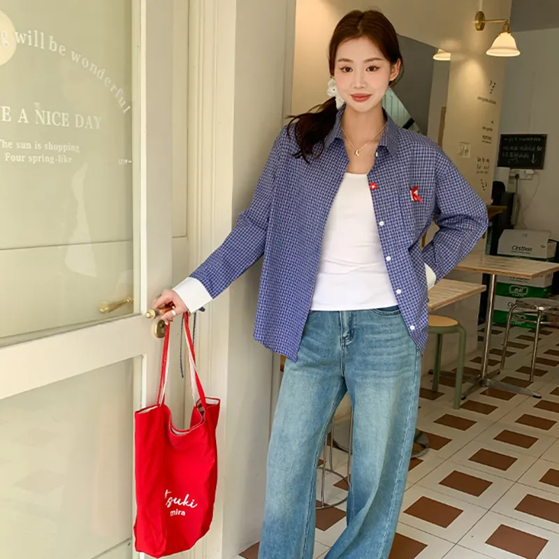 Manekniv Shirts Women's Blue-5