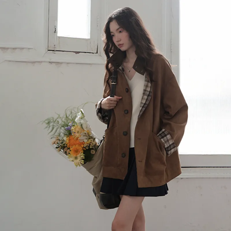 Manekniv Jackets Coats Women's Hazelnut Brown-3