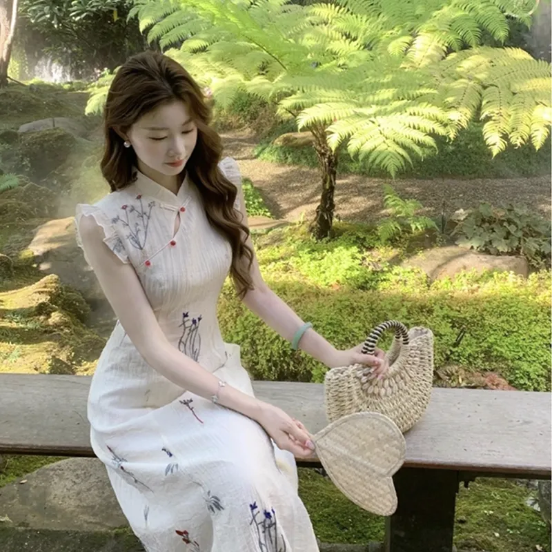 Manekniv Short Sleeved Dress Women's-5