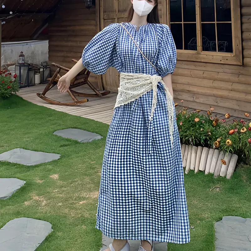 Manekniv Short Sleeved Dress Women's-4