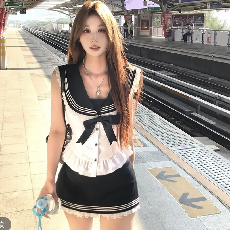 Manekniv Two Piece Skirt Sets Women's-5