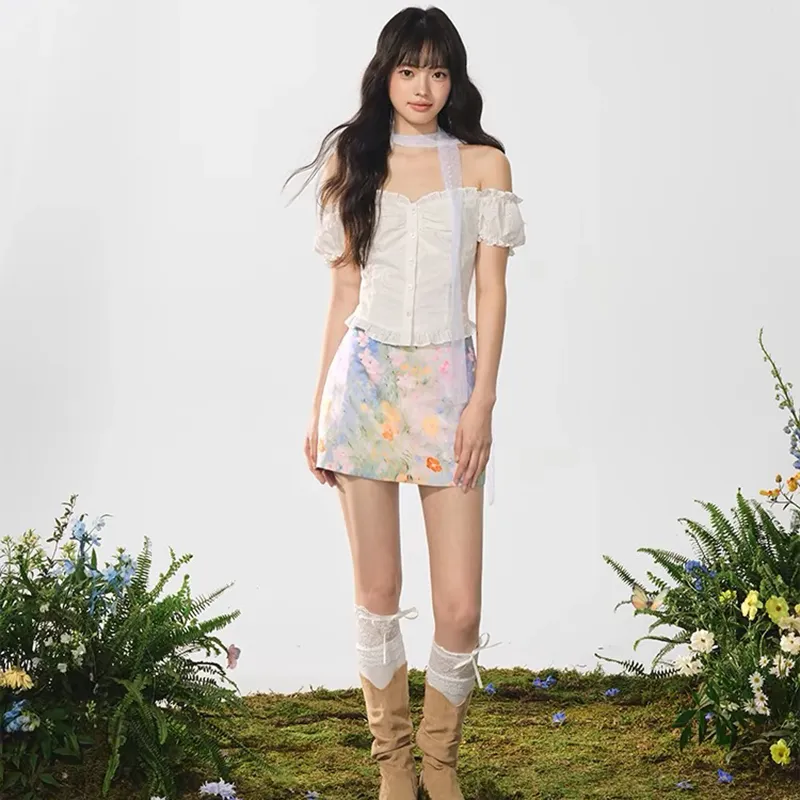 Manekniv Two Piece Skirt Sets Women's-2