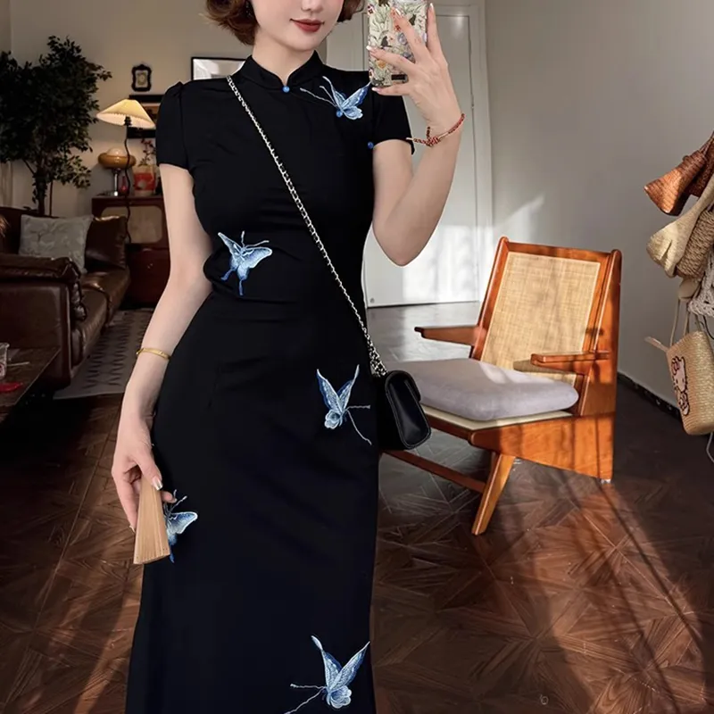 Manekniv Short Sleeved Dress Women's-3